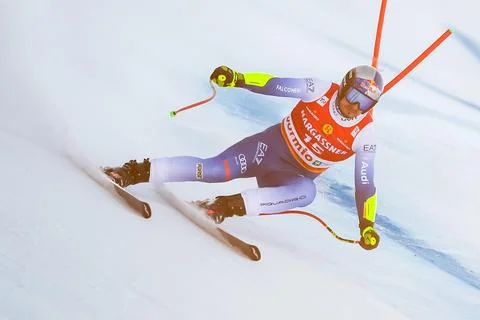 FIS Alpine Skiing World Cup in Bormio, Italy - 29 Dec 2024 Stock Photos