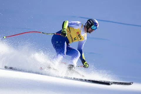 FIS Alpine Skiing World Cup in Wengen, Switzerland - 17 Jan 2025 Stock Photos