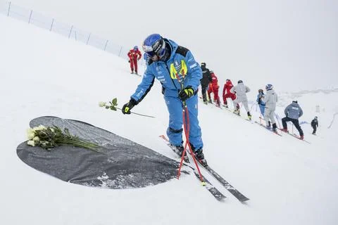 FIS Alpine Skiing World Cup in Crans-Montana, Crans Montana, Switzerland - 30 Ja Stock Photos