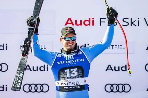 FIS Alpine Skiing World Cup in Kvitfjell and Hafjell, Norway - 21 Mar 2026 Stockfoto's