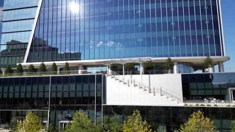 FIS building downtown Vídeo Stock 251800758