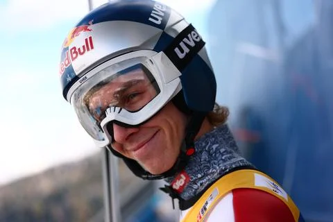 FIS Ski Jumping World Cup - Four Hills Tournament, Innsbruck, Austria - 03 Jan 2 Stock Photos