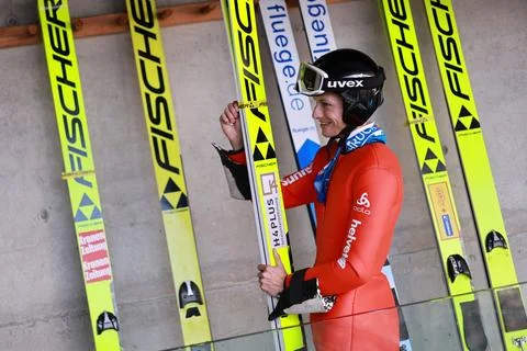 FIS Ski Jumping World Cup - Four Hills Tournament, Innsbruck, Austria - 03 Jan 2 Stock Photos