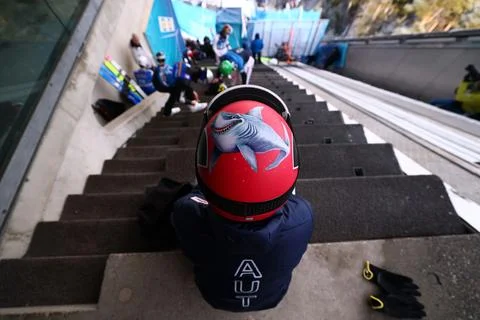 FIS Ski Jumping World Cup - Four Hills Tournament, Innsbruck, Austria - 03 Jan 2 Stock Photos