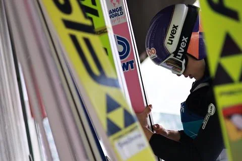 FIS Ski Jumping World Cup - Four Hills Tournament, Innsbruck, Austria - 03 Jan 2 Stock Photos