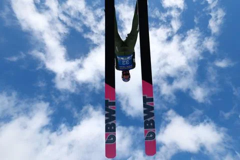 FIS Ski Jumping World Cup - Four Hills Tournament, Innsbruck, Austria - 03 Jan 2 Stock Photos