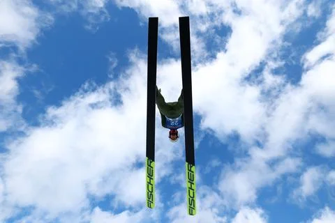 FIS Ski Jumping World Cup - Four Hills Tournament, Innsbruck, Austria - 03 Jan 2 Stock Photos