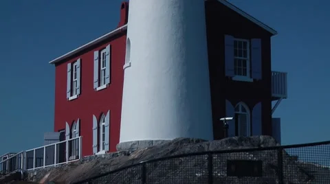 Fisgard Lighthouse Stock Footage 7742683
