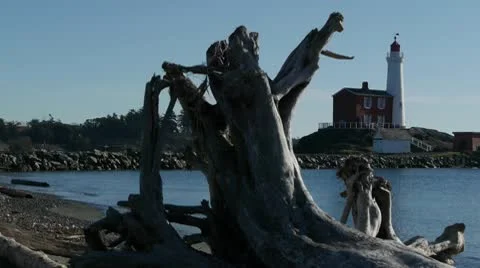 Fisgard Lighthouse Stock Footage 10731765