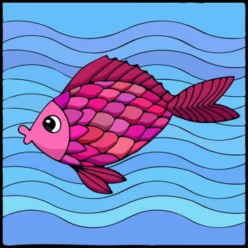 Fish-2 Stock Illustration