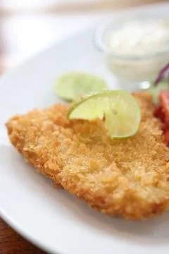 Fish and chips Stock Photos