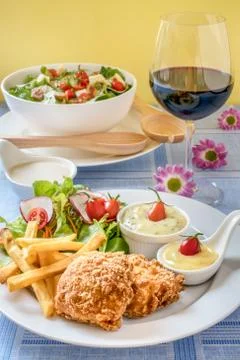 Fish and chips Foto stock