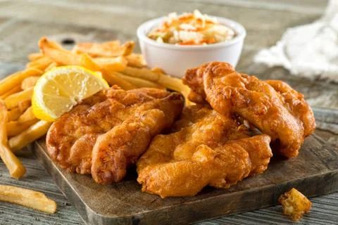 Fish and Chips Stock Photos
