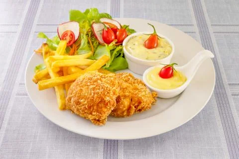 Fish and chips Stock-Fotos