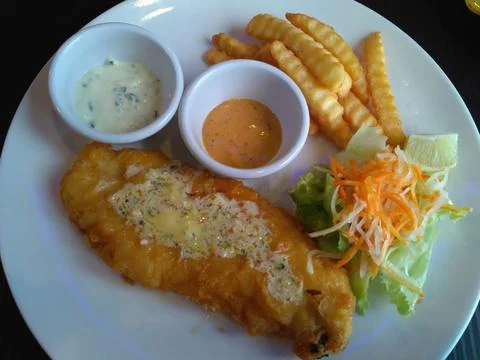 Fish and Chips Stock Photos