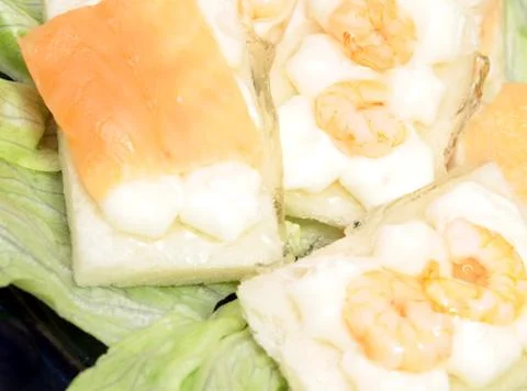 Fish appetizer Stock Photos