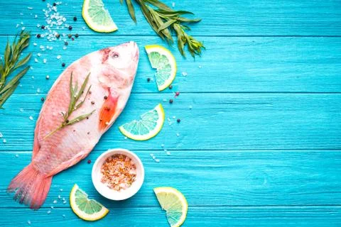 Fish background Stock Photos