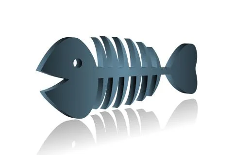 Fish bones イラスト素材
