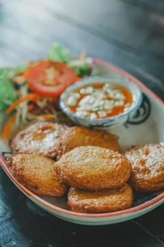 Fish Cake Foto stock