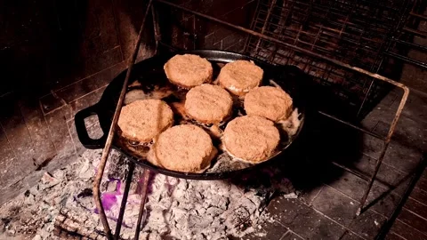 Fish cakes Видео 347917198