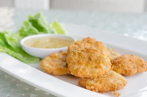 Fish cakes Fotos Stock