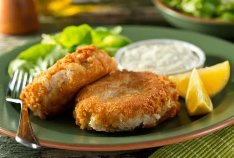 Fish Cakes Stock Photos