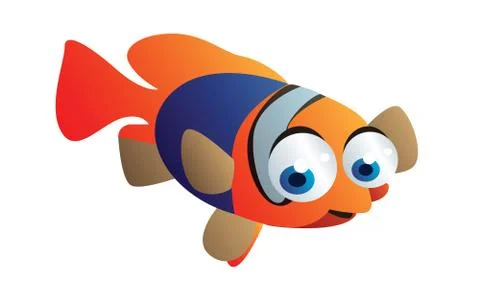 Fish cartoon Stock Illustration