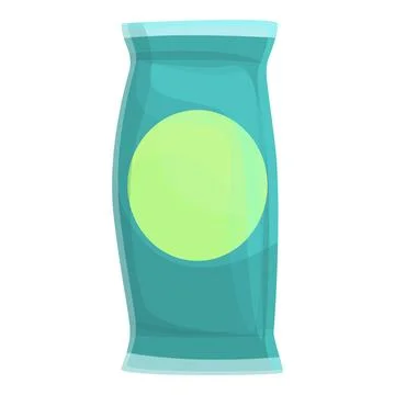 Fish chips icon cartoon . British food Stock Illustration