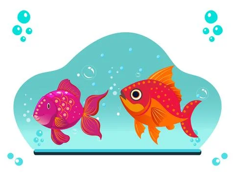 Fish Concept Illustration Illustrazione stock
