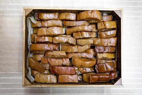 Fish on the counter Stock Photos