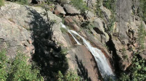 Fish Creek Falls-4 Stock Footage 10834607