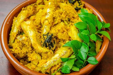 Fish curry with coconut Stock-Fotos