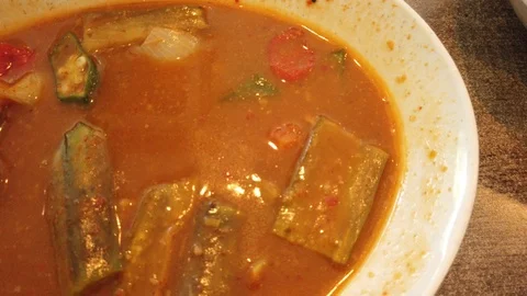 Fish Curry Stock Footage 105398628