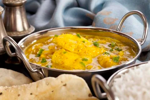 Fish curry Stock Photos