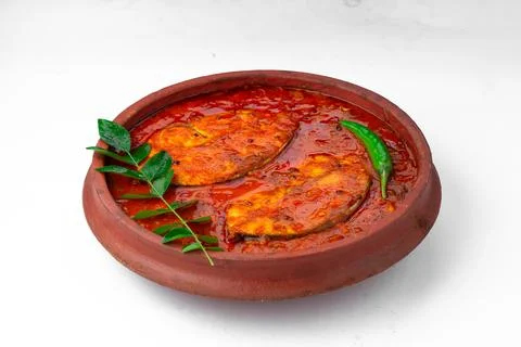 Fish curry Foto stock