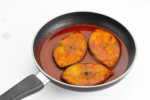 Fish curry Foto stock