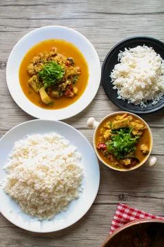 Fish curry Stock Photos