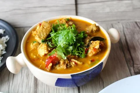 Fish curry Stock Photos