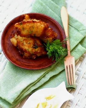 Fish Cutlets Stock Photos