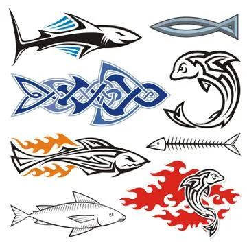 Fish design Stock Illustration