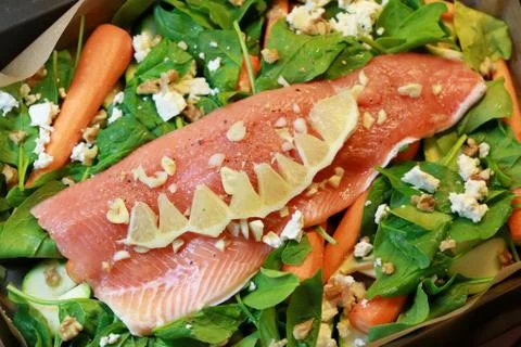 Fish for dinner Stock Photos