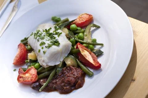 Fish dish Stock Photos