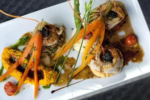 Fish dish Stock Photos