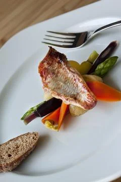 Fish dish Stock Photos