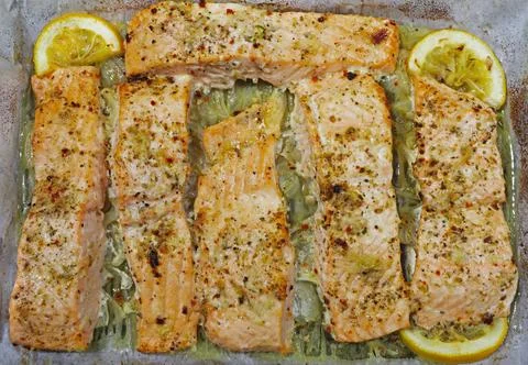 Fish dish Stock Photos