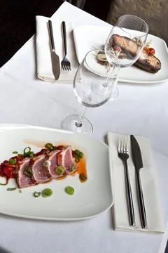 Fish dishes Stock Photos