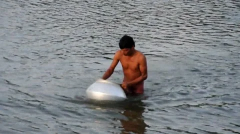 Fish farming Stock Footage 41952240