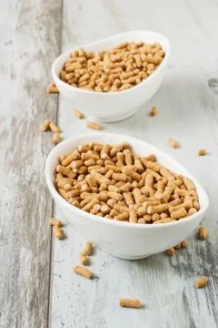 Fish feed Stock Photos