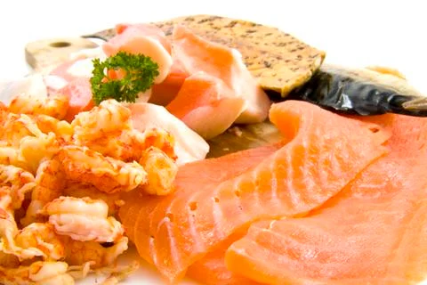 Fish filet Stock Photos