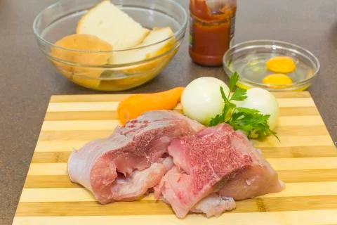 Fish fillets Stock Photos